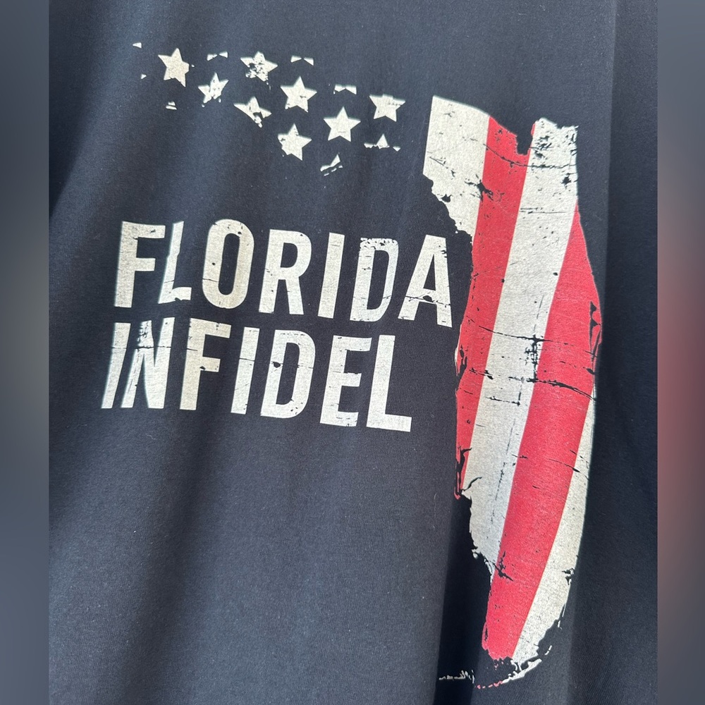 Like New Florida Infidel Size 3XL military shirt